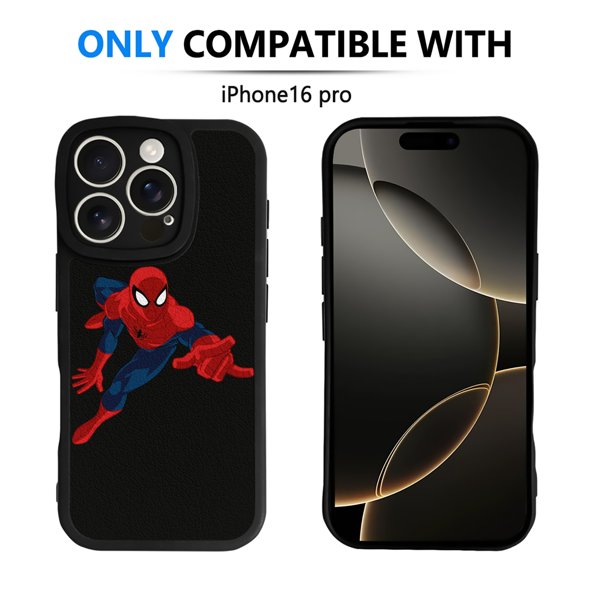 （画像用） アベンジャーズ The Avengers 【iPhone 16シリーズ対応】シリコンスマホケース（レザー調） 材質：シリコン